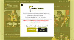 Desktop Screenshot of pevnostjosefov.cz